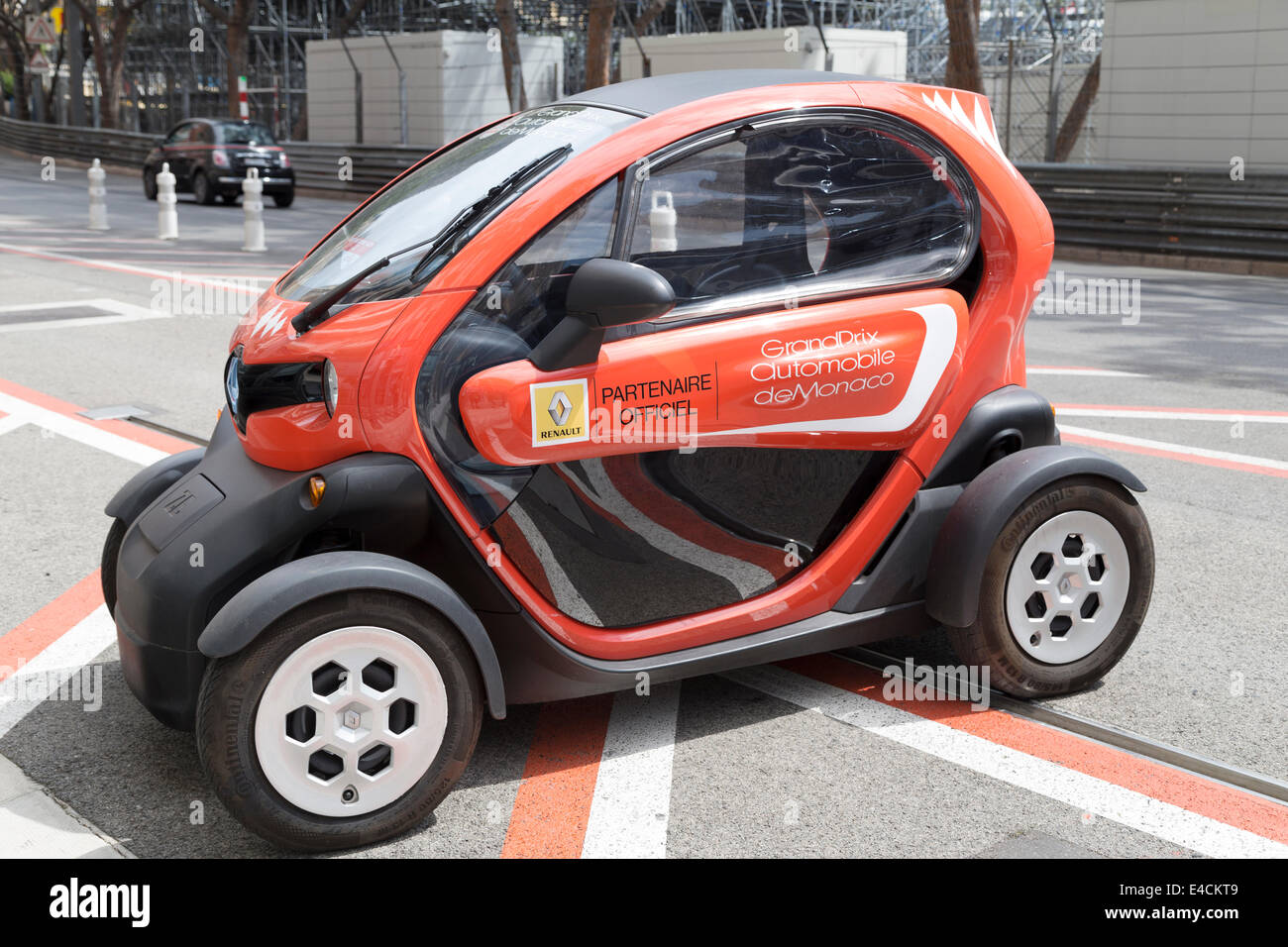 Monaco Grand Prix Dienstwagen von Renault gemacht. Stockfoto