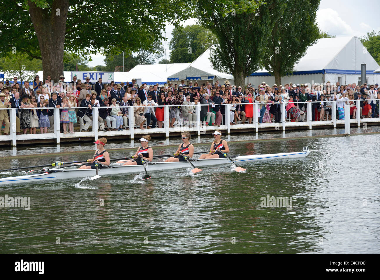 Henley Royal Regatta 2014, Henley on Thames, Oxfordshire, England, UK Stockfoto