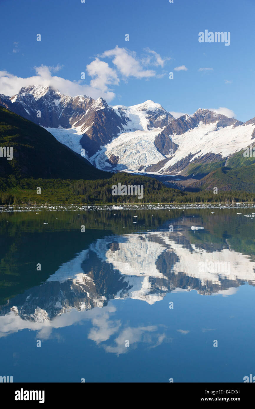 Harriman Fjord, Prinz-William-Sund, Chugach National Forest, Alaska. Stockfoto