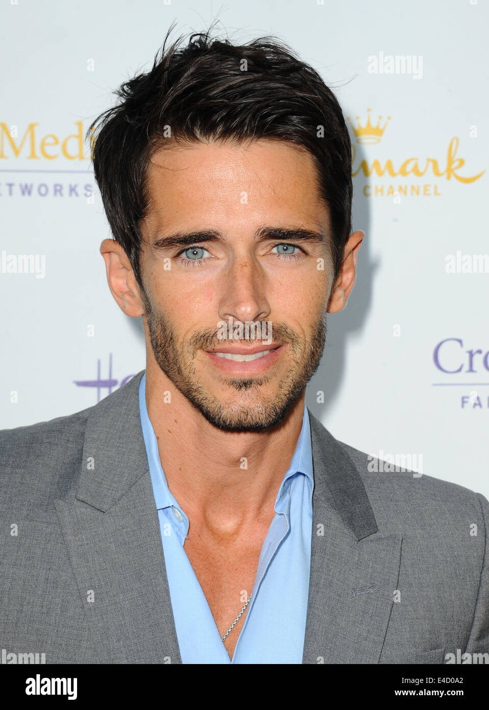 Los Angeles, Kalifornien, USA. 8. Juli 2014. Brandon Beemer Teilnahme an der Hallmark Channel und Hallmark Filme & Geheimnisse Sommer TCA Press Tour statt im Northpole Manor in Beverly Hills, Kalifornien am 8. Juli 2014. 2014-Credit: D. Long/Globe Fotos/ZUMA Draht/Alamy Live-Nachrichten Stockfoto