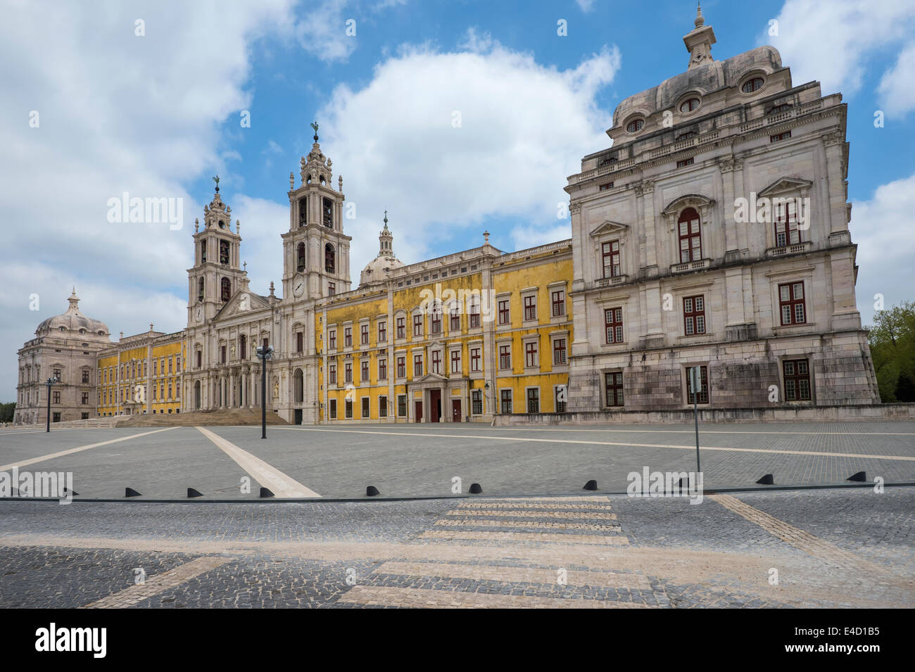 Nationalpalast von Mafra, Mafra, Lissabon Küste, Portugal, Europa Stockfoto