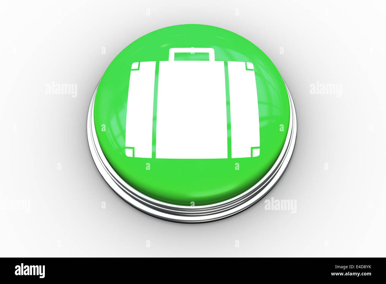 Zusammengesetztes Bild Aktentasche Grafik anklicken Stockfoto