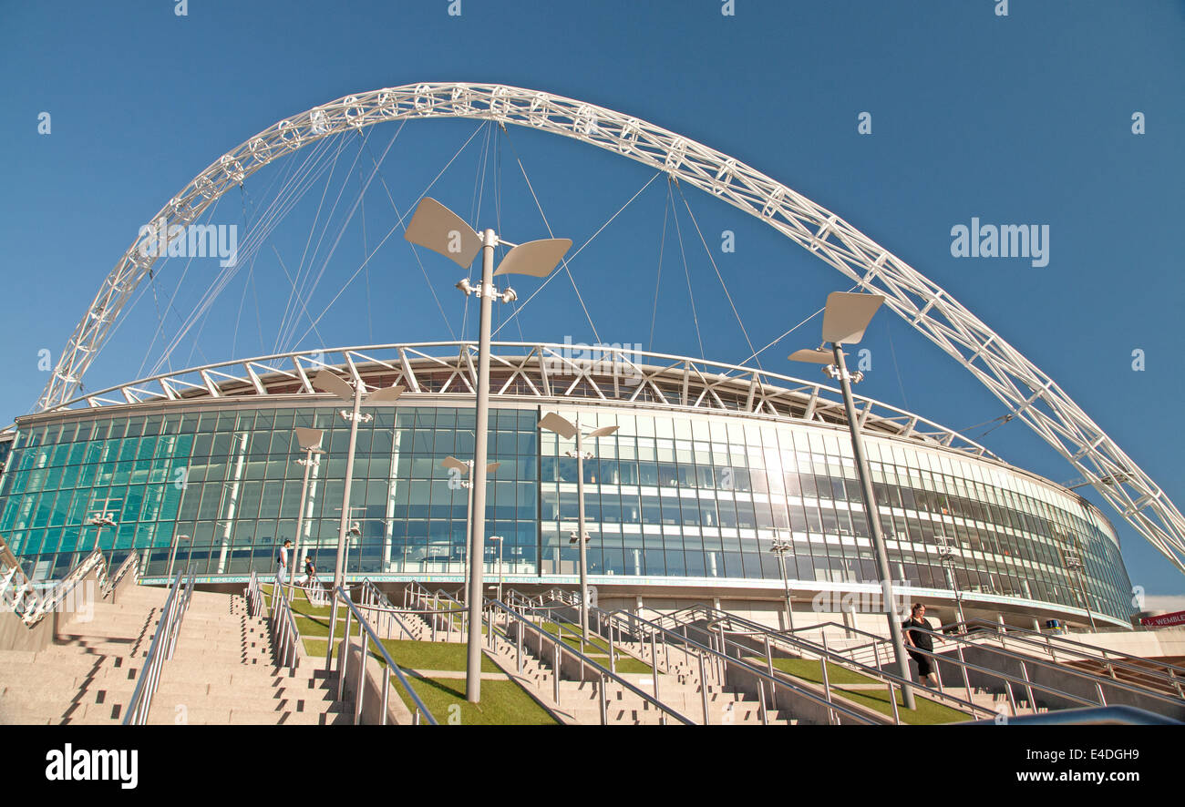 Wembley Stadium, Wembley, London, UK Stockfoto