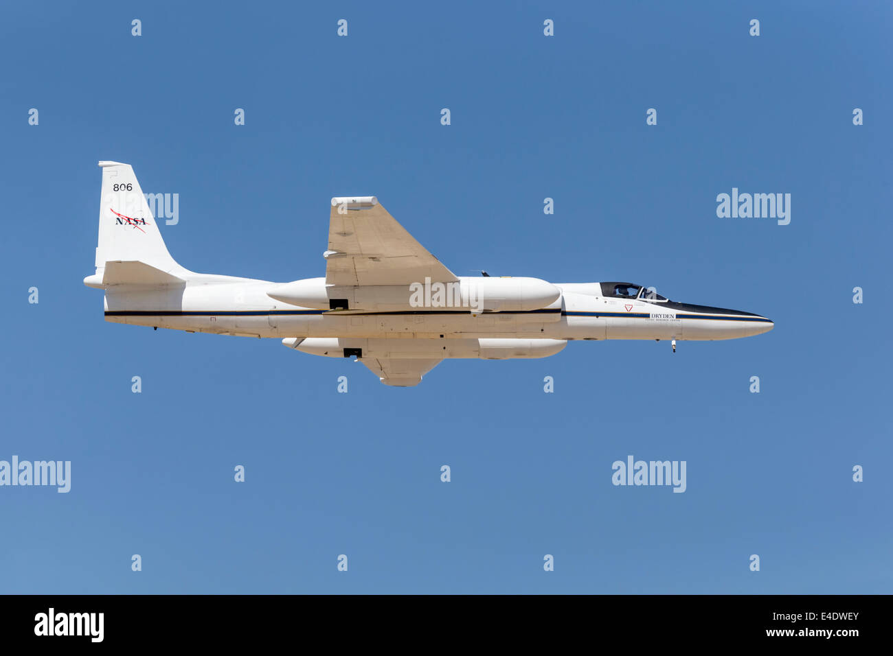 Experimentelle Lockheed ER2 und Flug Entwicklung Flugzeug Stockfoto