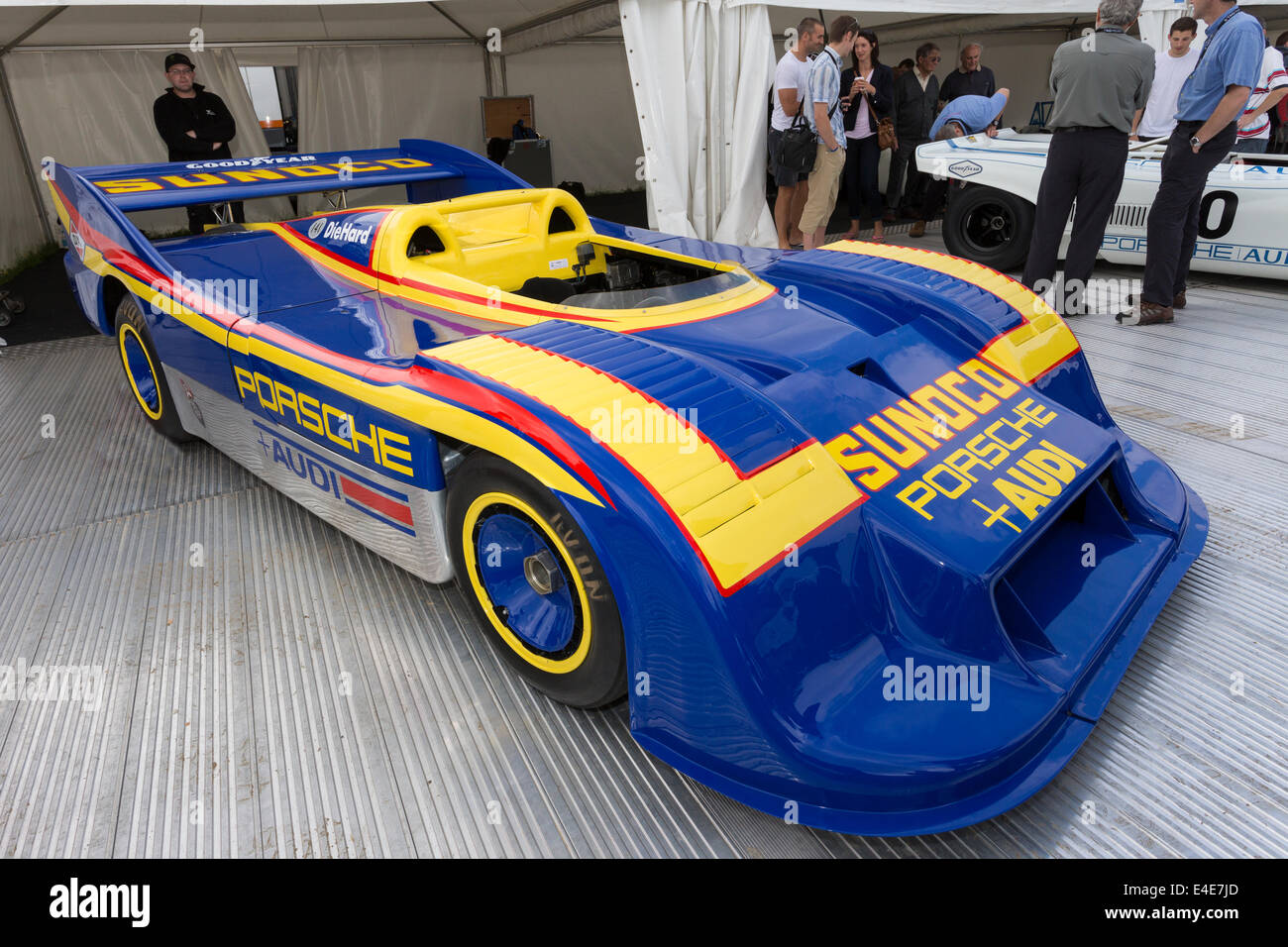 1973-Porsche 917-30 auf dem Display auf die 2014 Goodwood Festival of Speed, Sussex, UK. Stockfoto