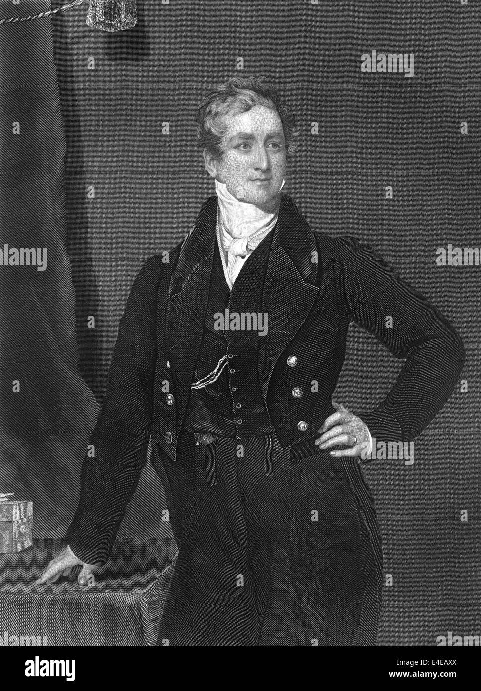 Sir Robert Peel, 1788-1850, 2. Baronet Peel von Clanfield, ein britischer Politiker, Premierminister Stockfoto