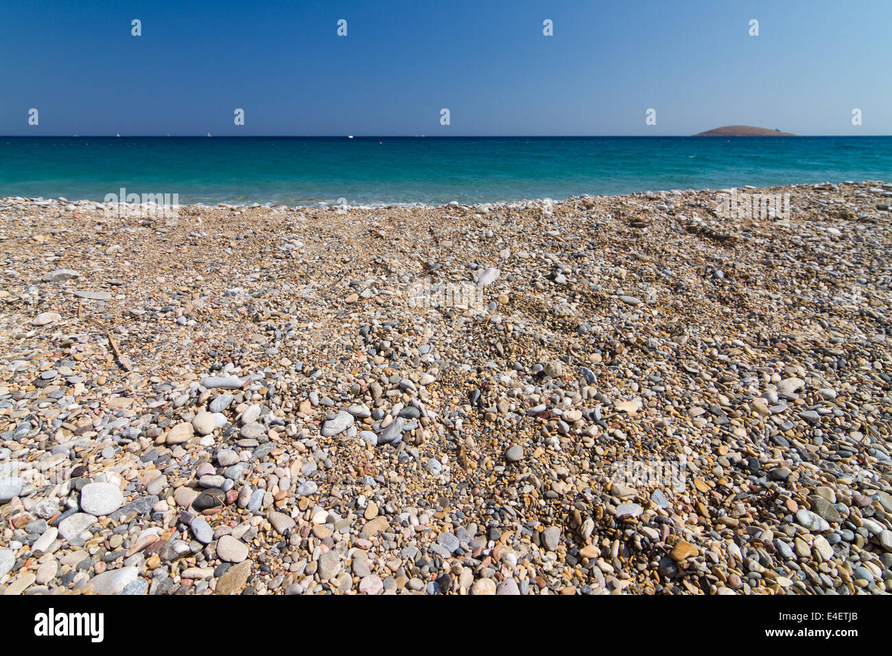 Strand und Meer Stockfoto