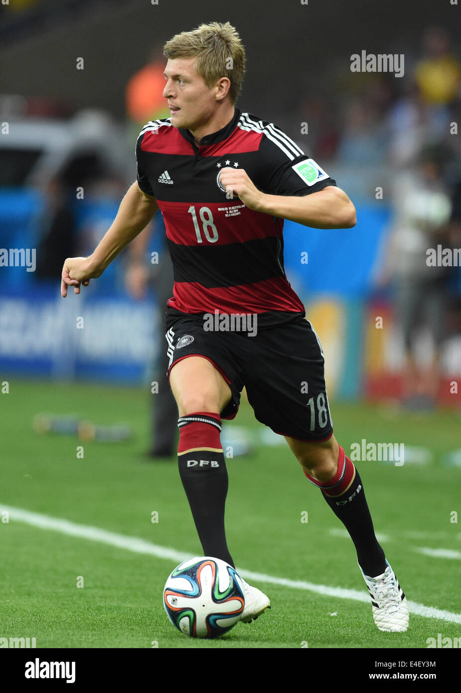 Toni Kroos Deutschlands In Aktion Während Der Fifa Wm 2014
