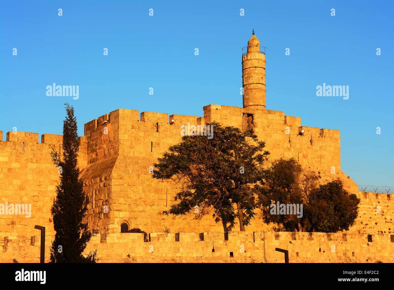 David Zitadelle, Jerusalem, Israel Stockfoto