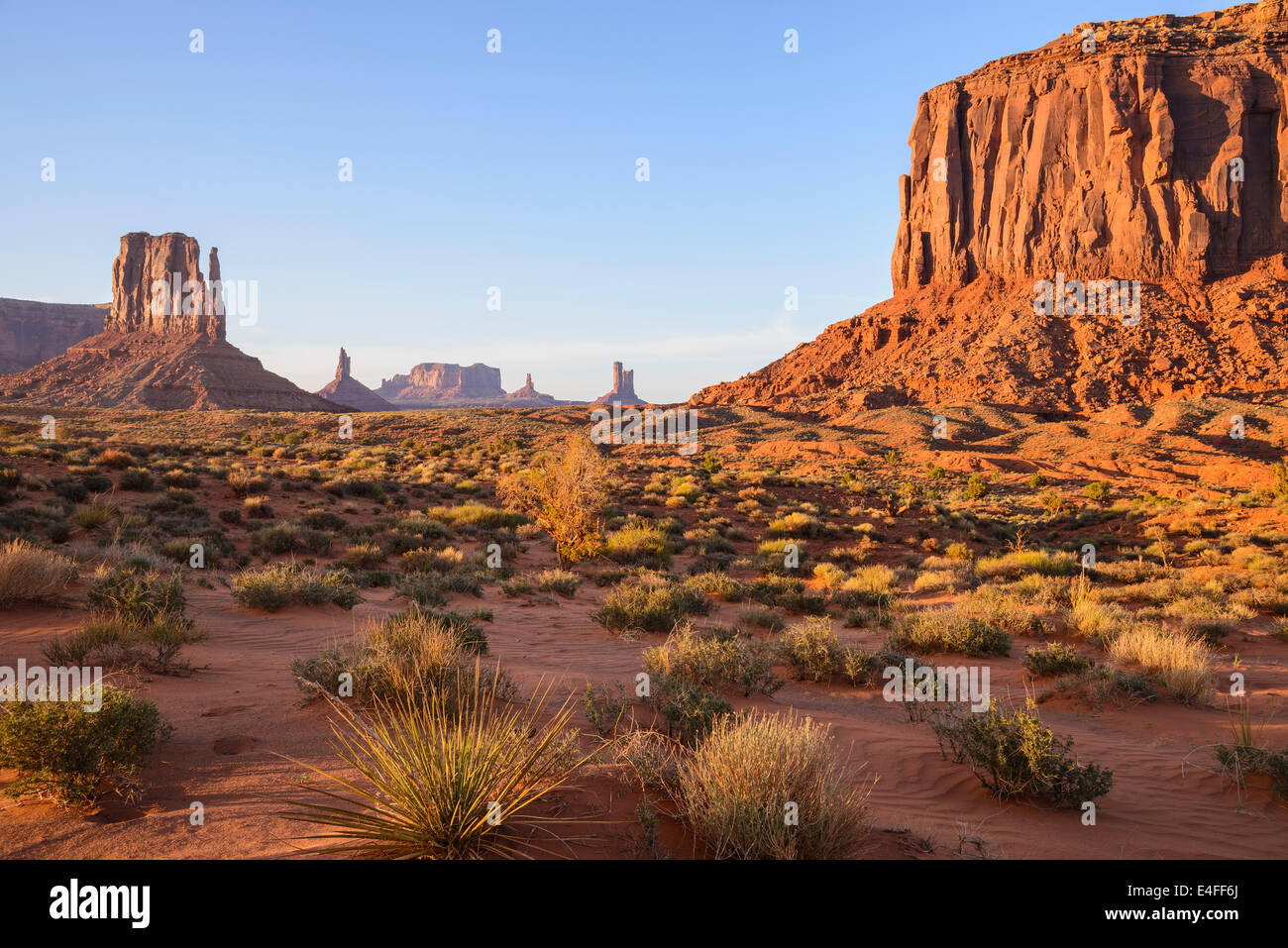 Monument Valley, Merrick Butte. Arizona, USA Stockfoto