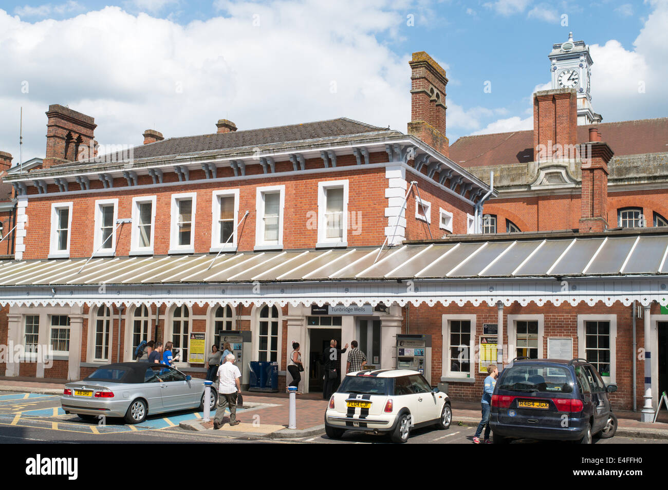 Royal Tunbridge Wells, rail Station West Kent, England, UK Stockfoto