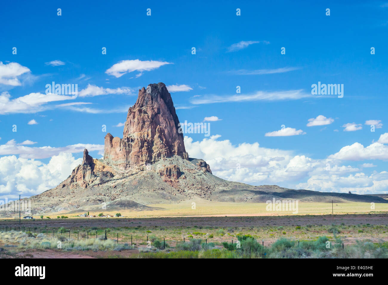 Monument Valley, Utah, USA-august 6,2012: Blick auf eine besondere Felsformation in der monumental Valley Navajo tribal Park Duri Stockfoto