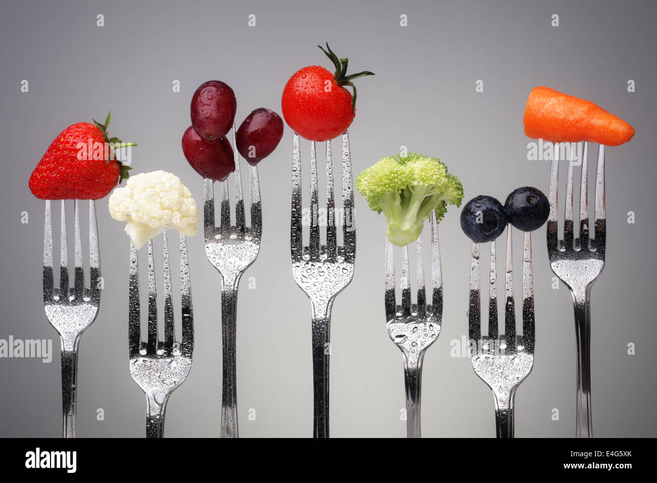 Gesunde Ernährung Stockfoto