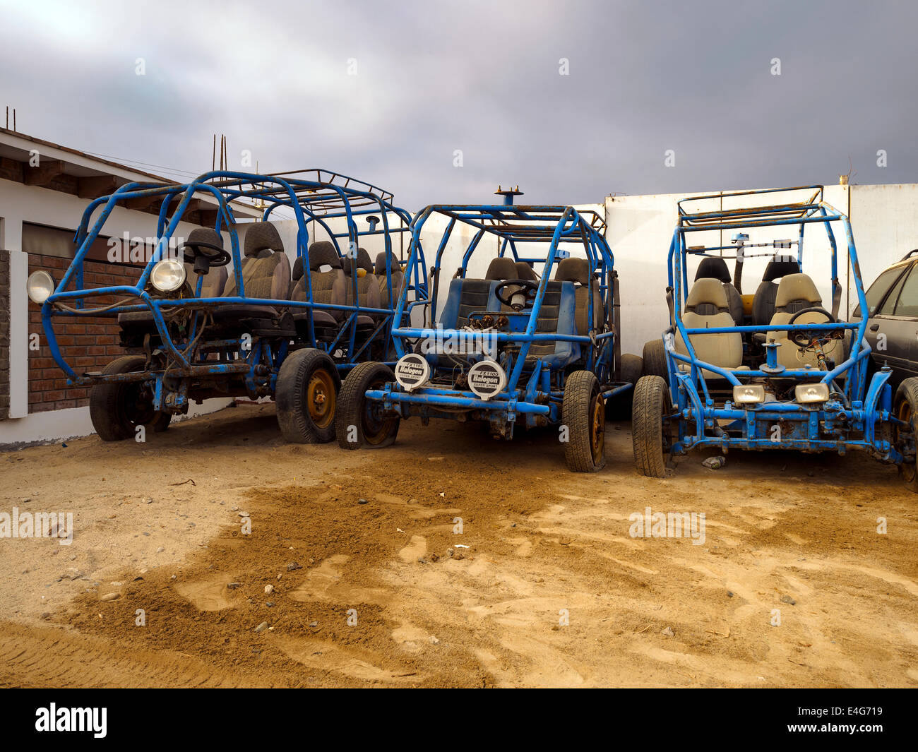 Dune Buggy Off-Road-Fahrzeuge - Paracas, Peru Stockfoto
