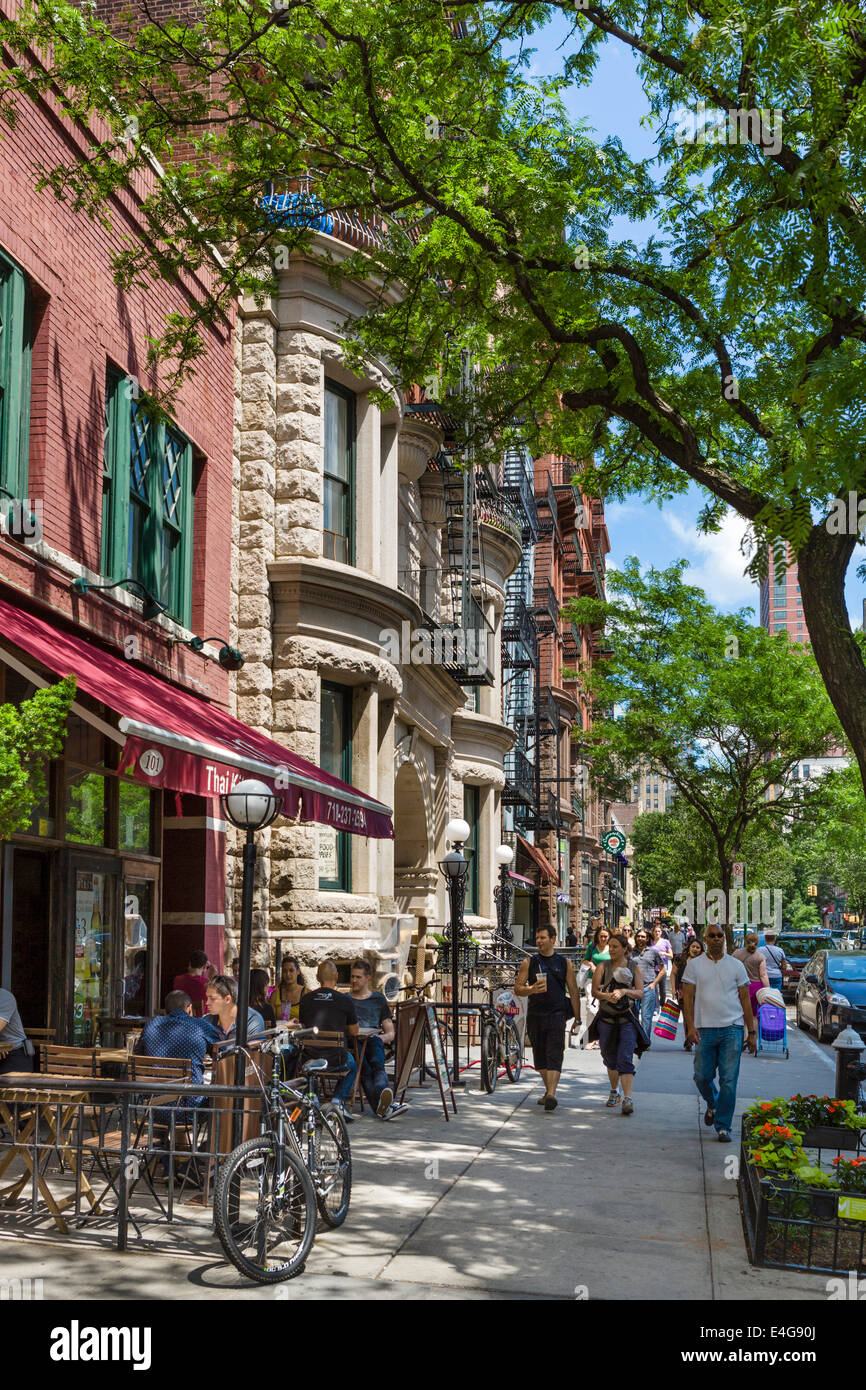 Brooklyn, New York. Restaurant in der Montague Street in Brooklyn Heights, Brooklyn, New York City, NY, USA Stockfoto