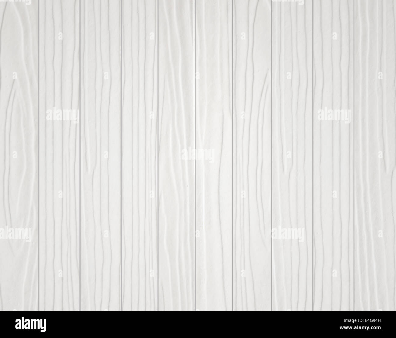 Weiße Holzwand Textur Hintergrund Stockfoto