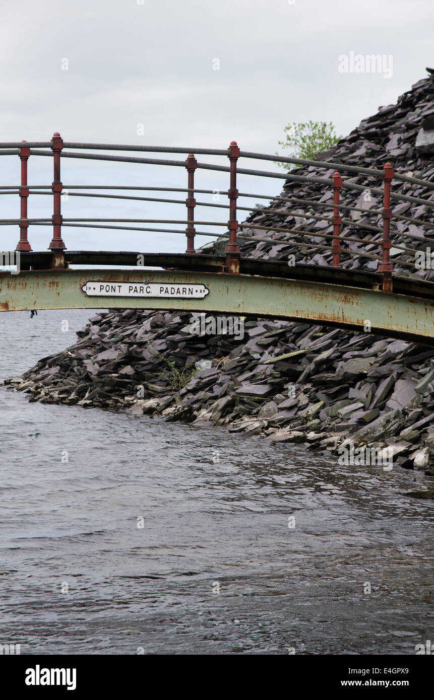 Padarn Country Park von Llanberis, Gwynedd Stockfoto