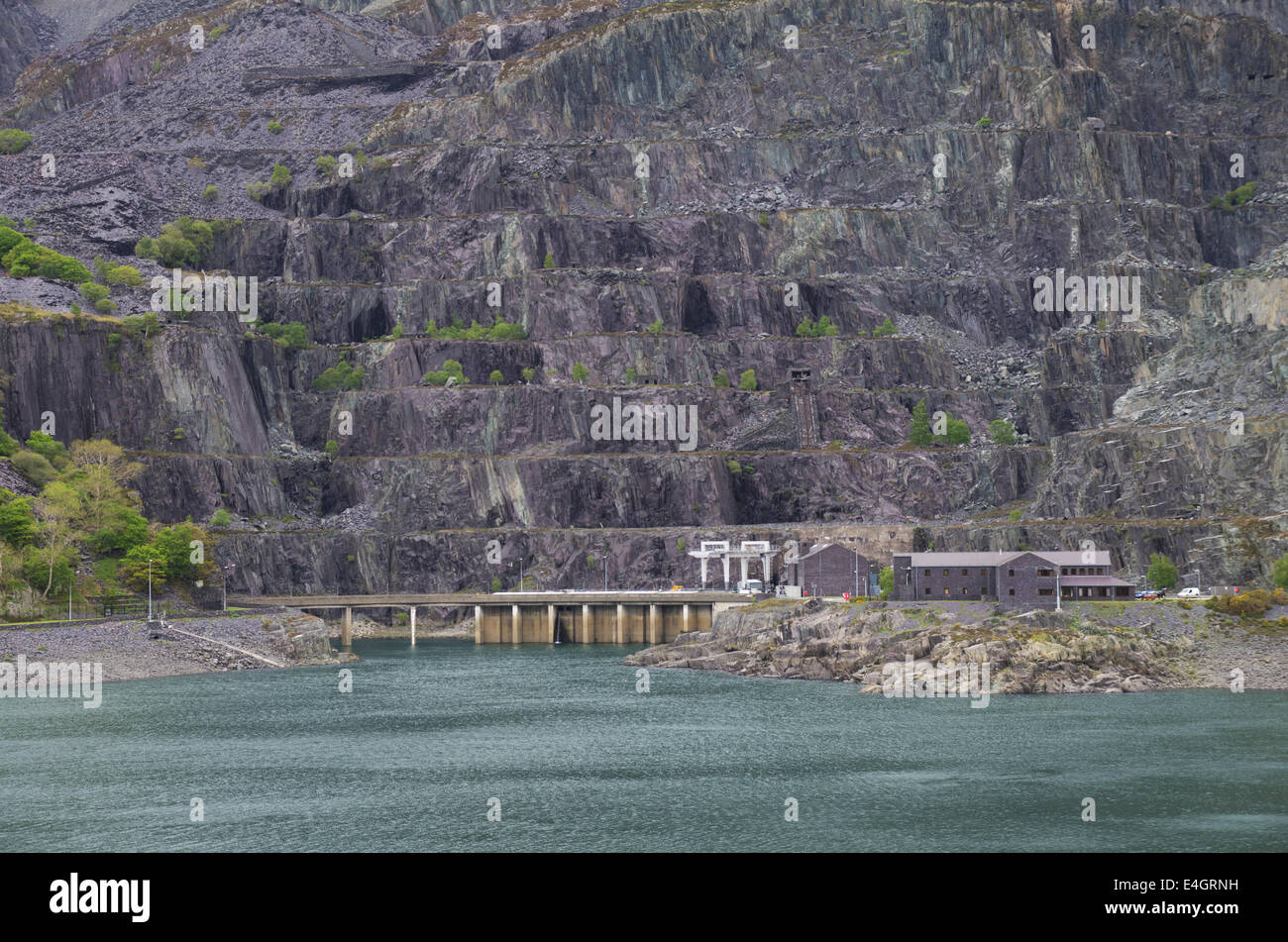 Dinorwig Kraftwerk, Llanberis, Gwynedd. Stockfoto