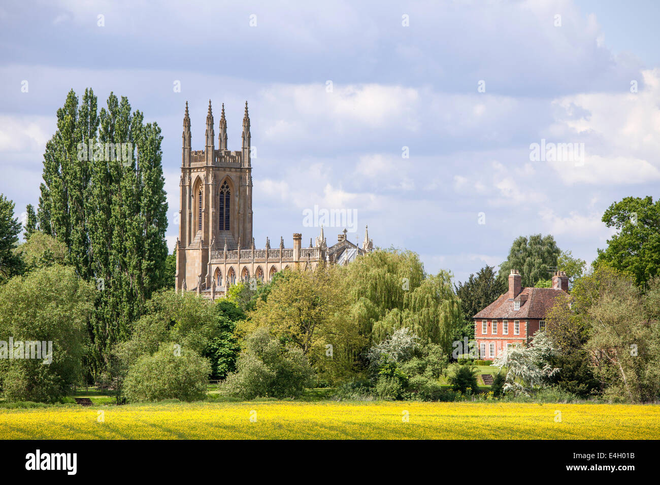 St. Peter Ad Vincula Kirche, Hampton Lucy, Warwickshire, England, UK Stockfoto