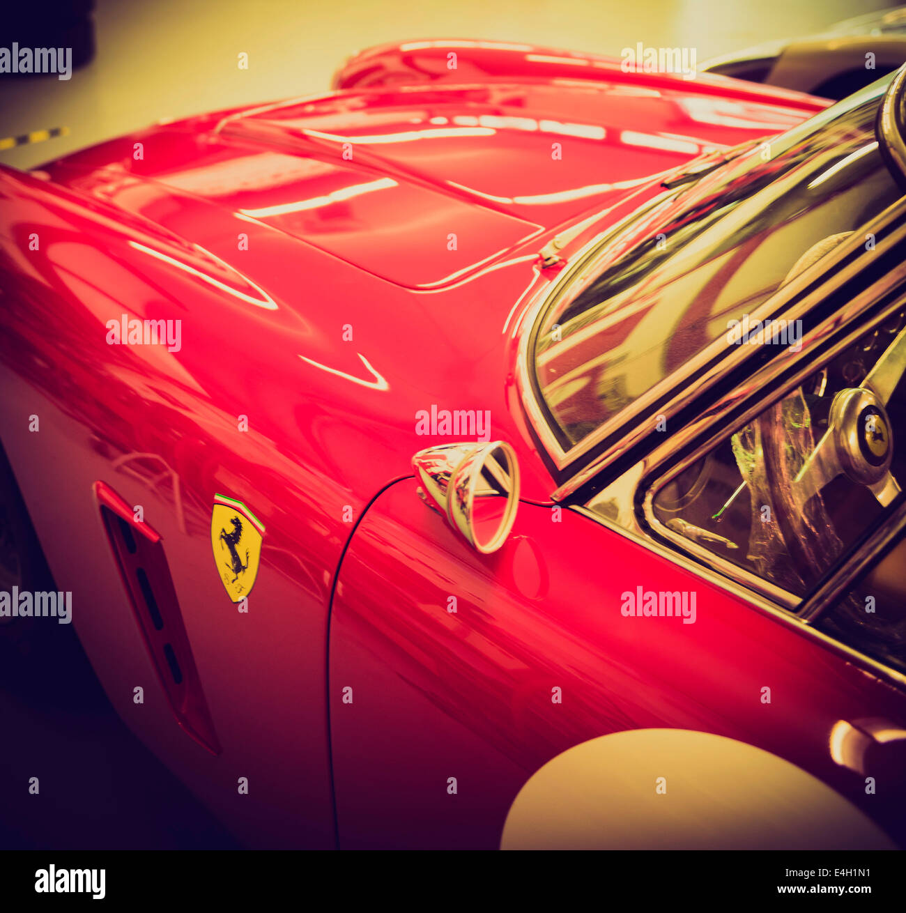 Ferrari Sportwagen der 1960er-Jahre Stockfoto