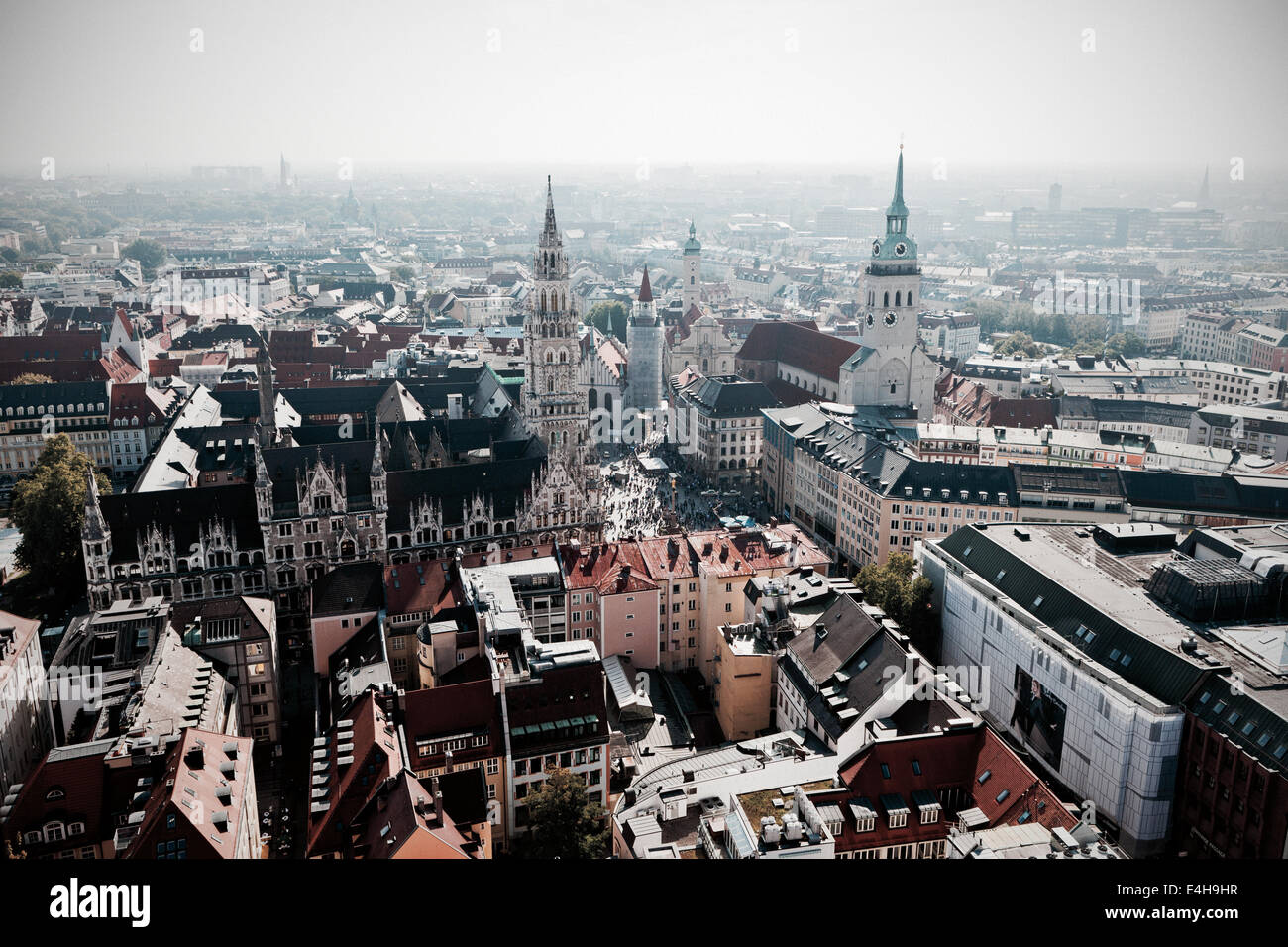 Blick auf München Stockfoto