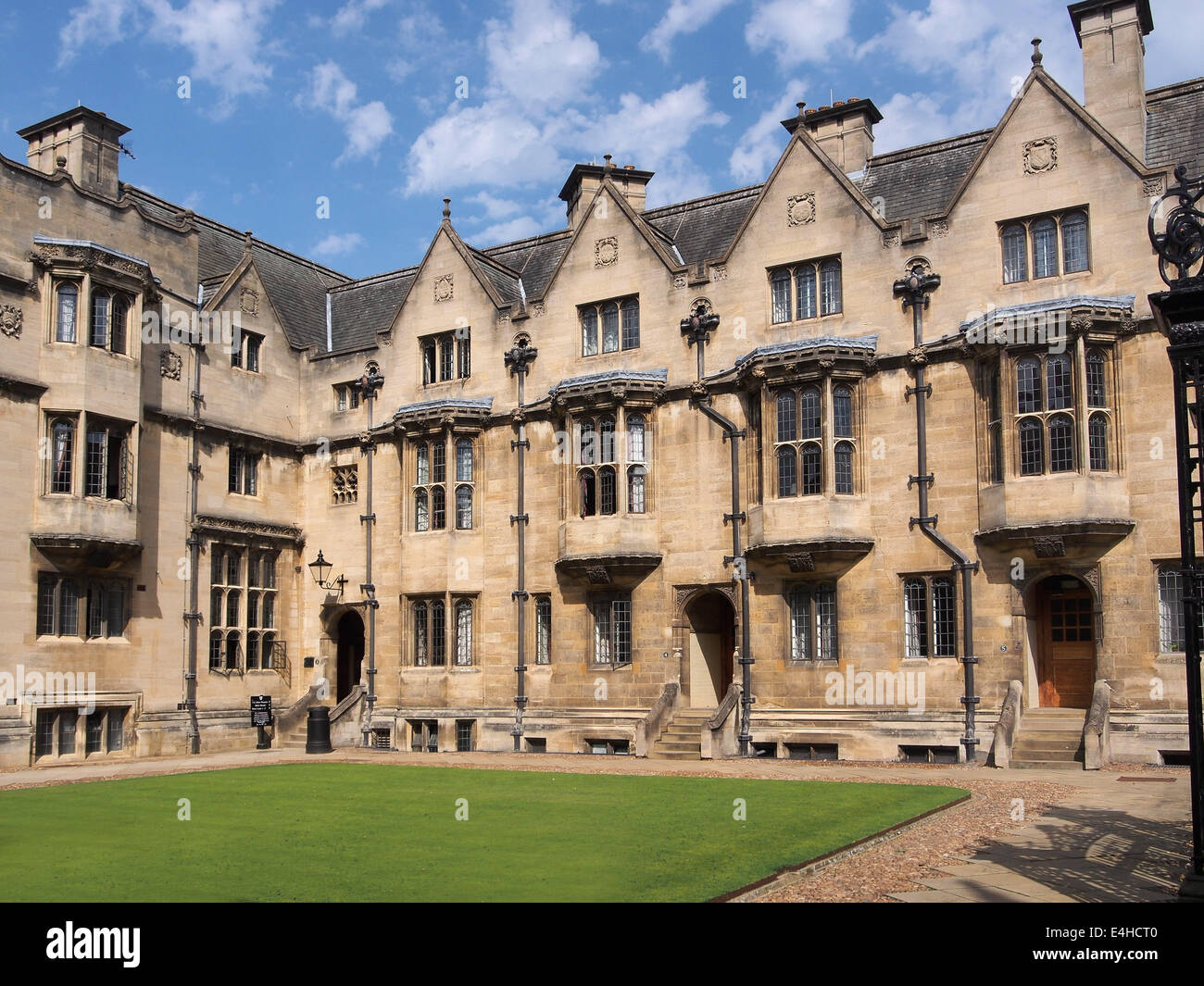 Merton College der Universität Oxford Stockfoto