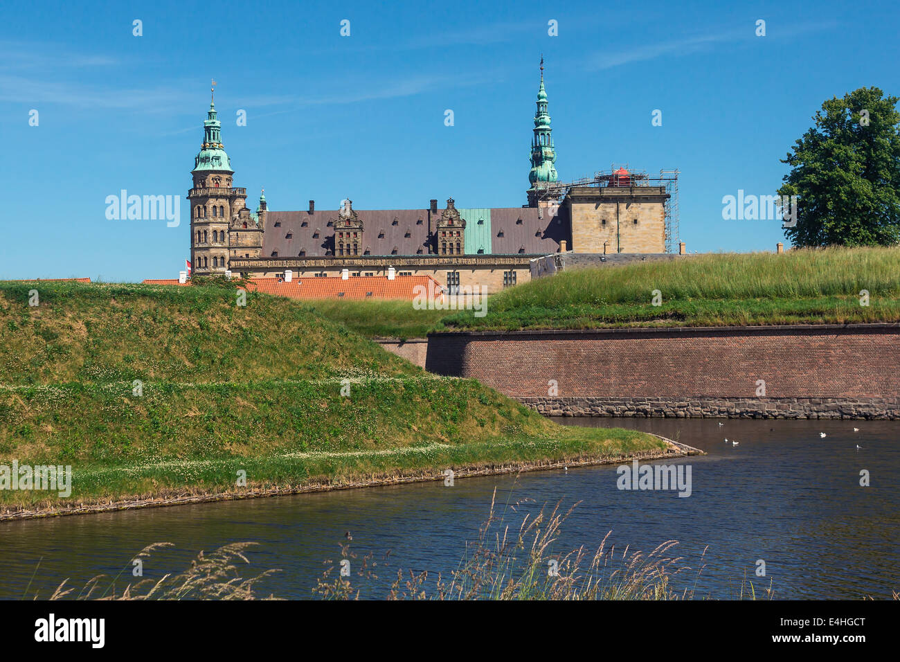 Schloss Kronborg in Dänemark Stockfoto