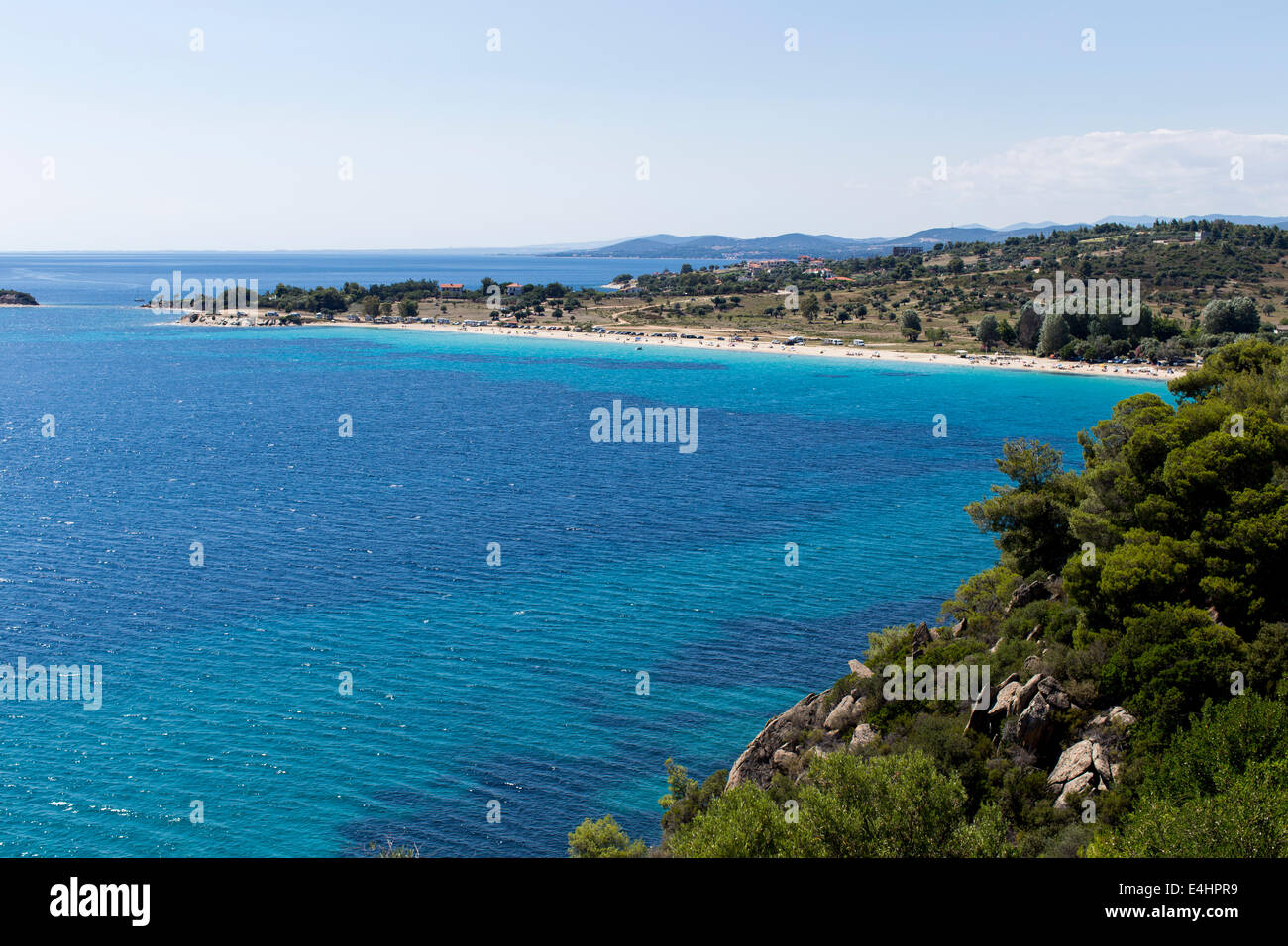 Sithonia, Griechenland Stockfoto