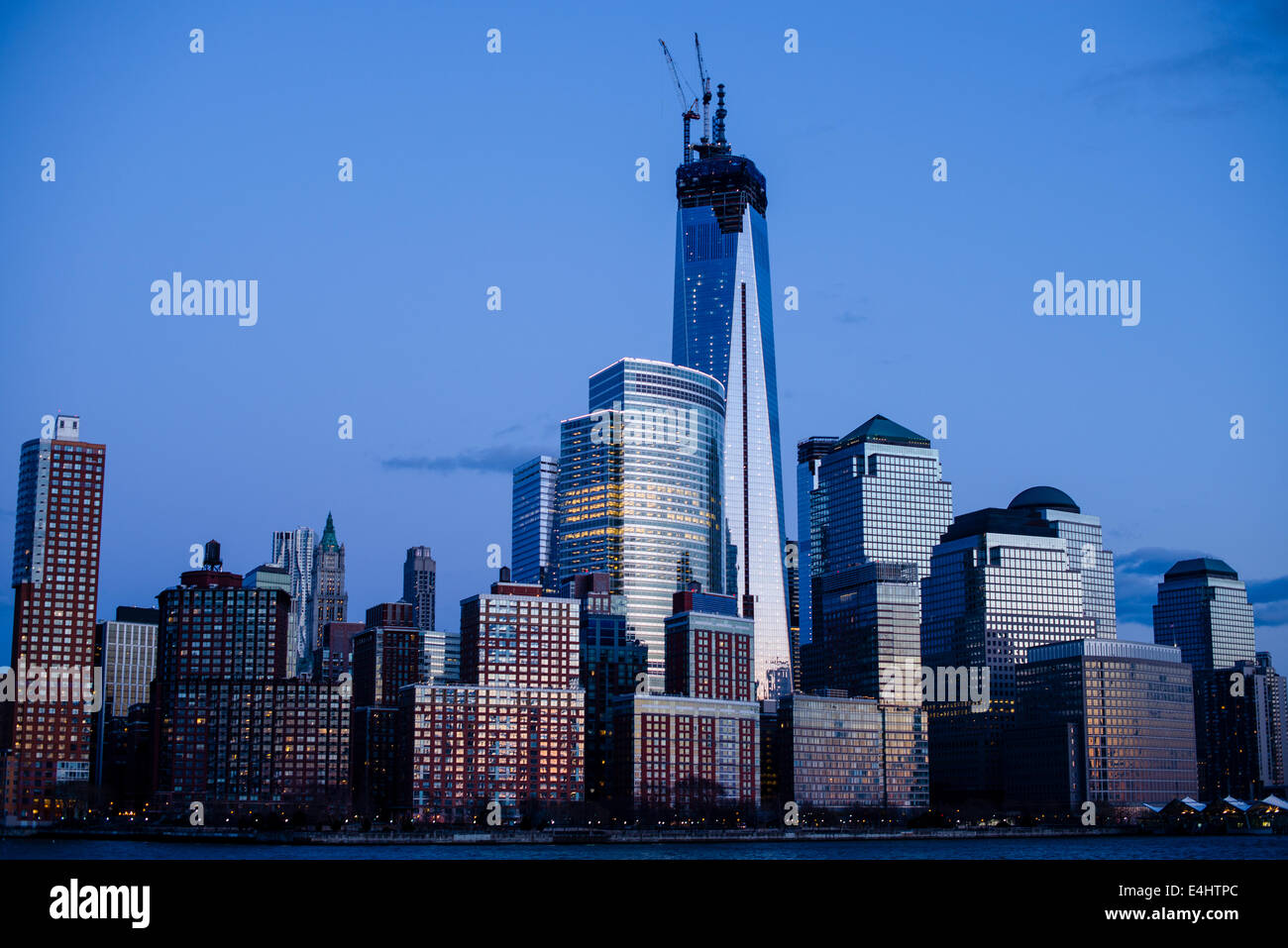 Skyline von New York, 2013 Stockfoto