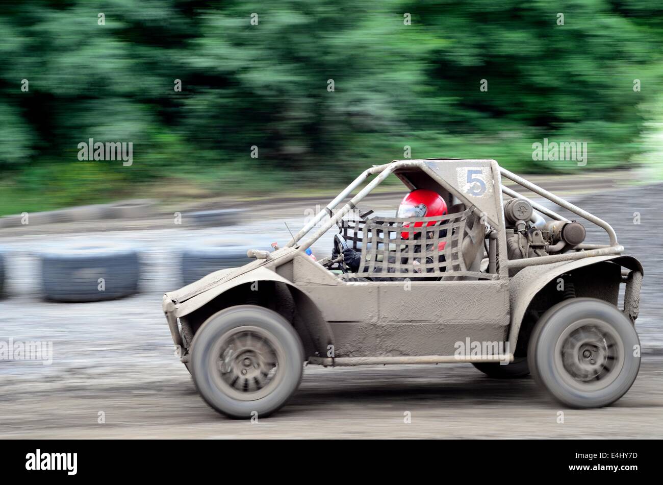 Dir t Mud Buggy Racing Stockfoto