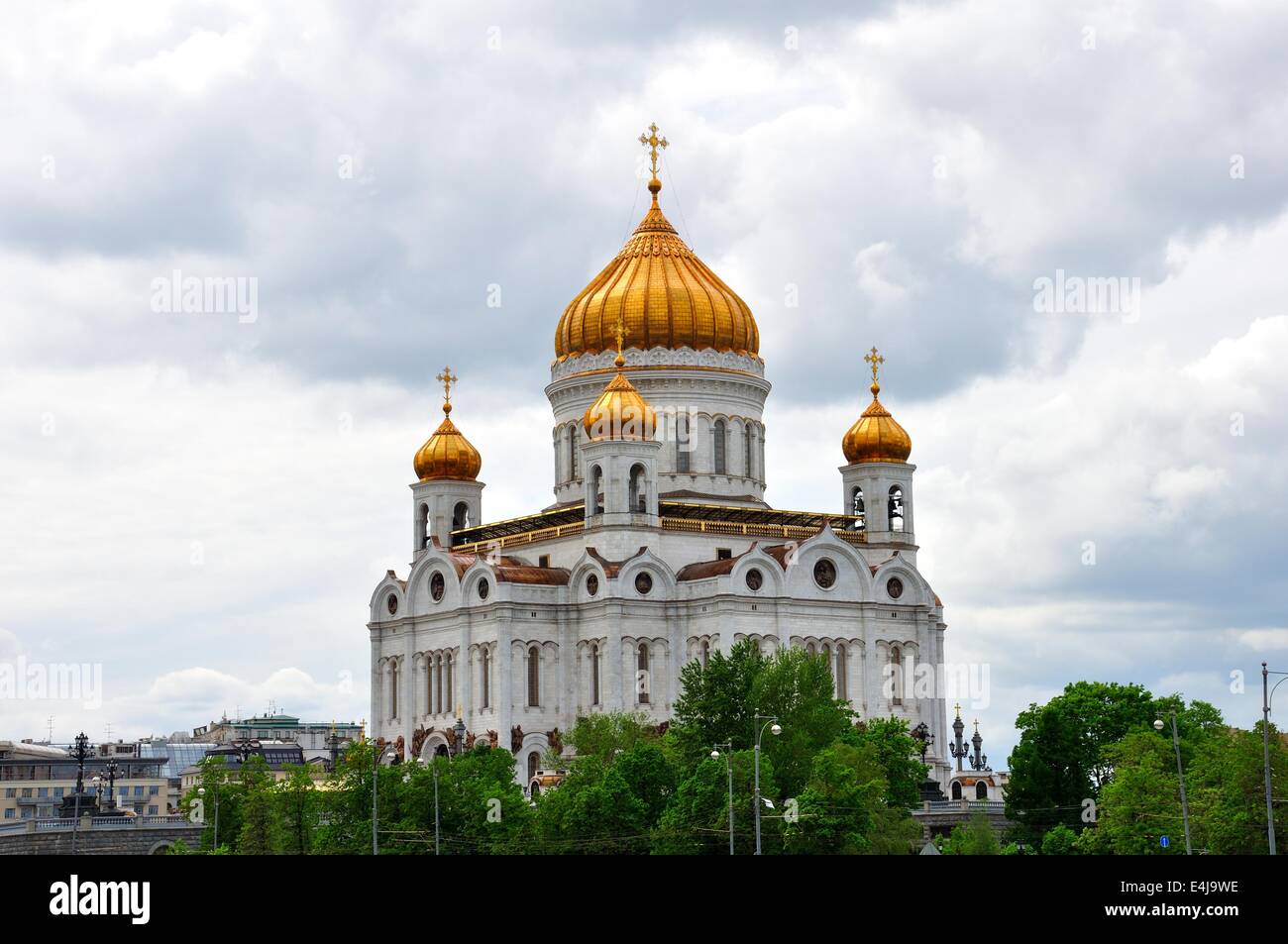 Die Kathedrale von Christus dem Erlöser. Moskau, Russland Stockfoto