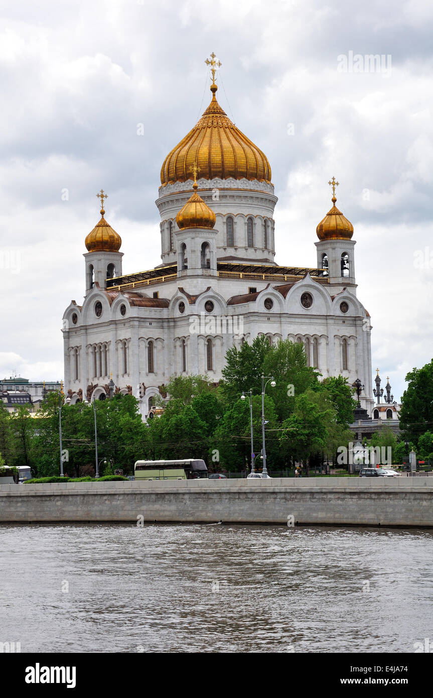 Die Kathedrale von Christus dem Erlöser. Moskau, Russland Stockfoto