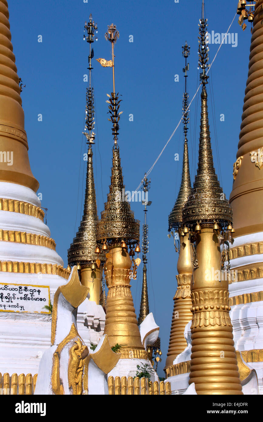 Hum Si Paya buddhistischer Tempel in der Nähe von Taunggyi im Shan-Staat im zentralen Myanmar (Burma). Stockfoto