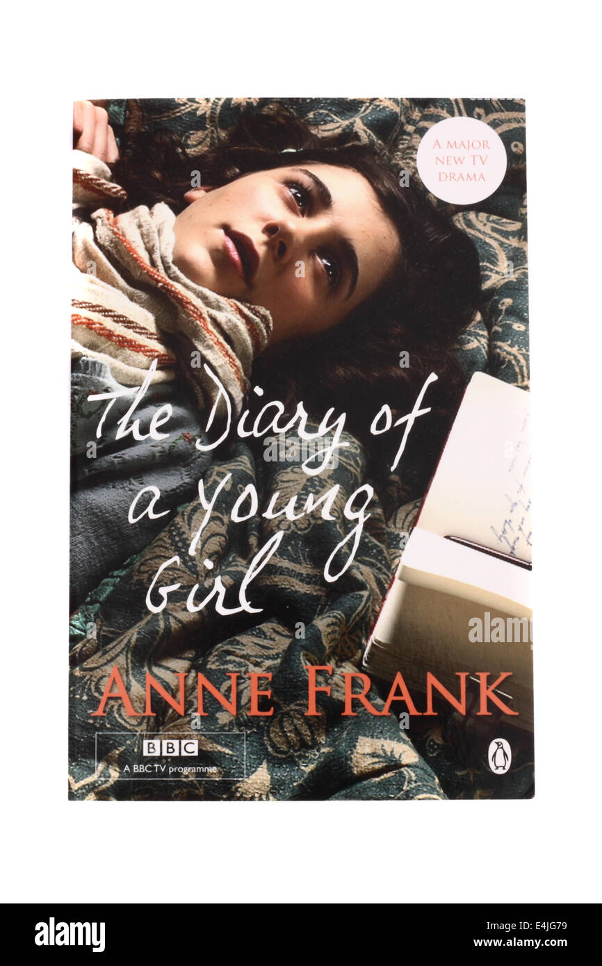 Ein Buch - das Tagebuch eines jungen Mädchens von Anne Frank - von der BBC veröffentlicht Stockfoto