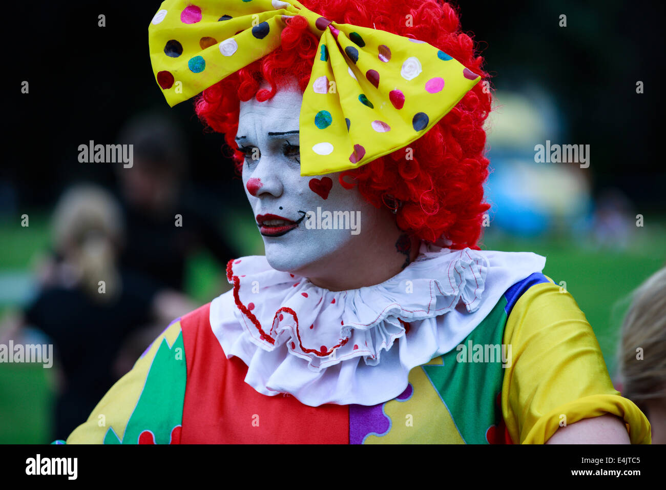 Abergavenny Karneval 2014 Stockfoto