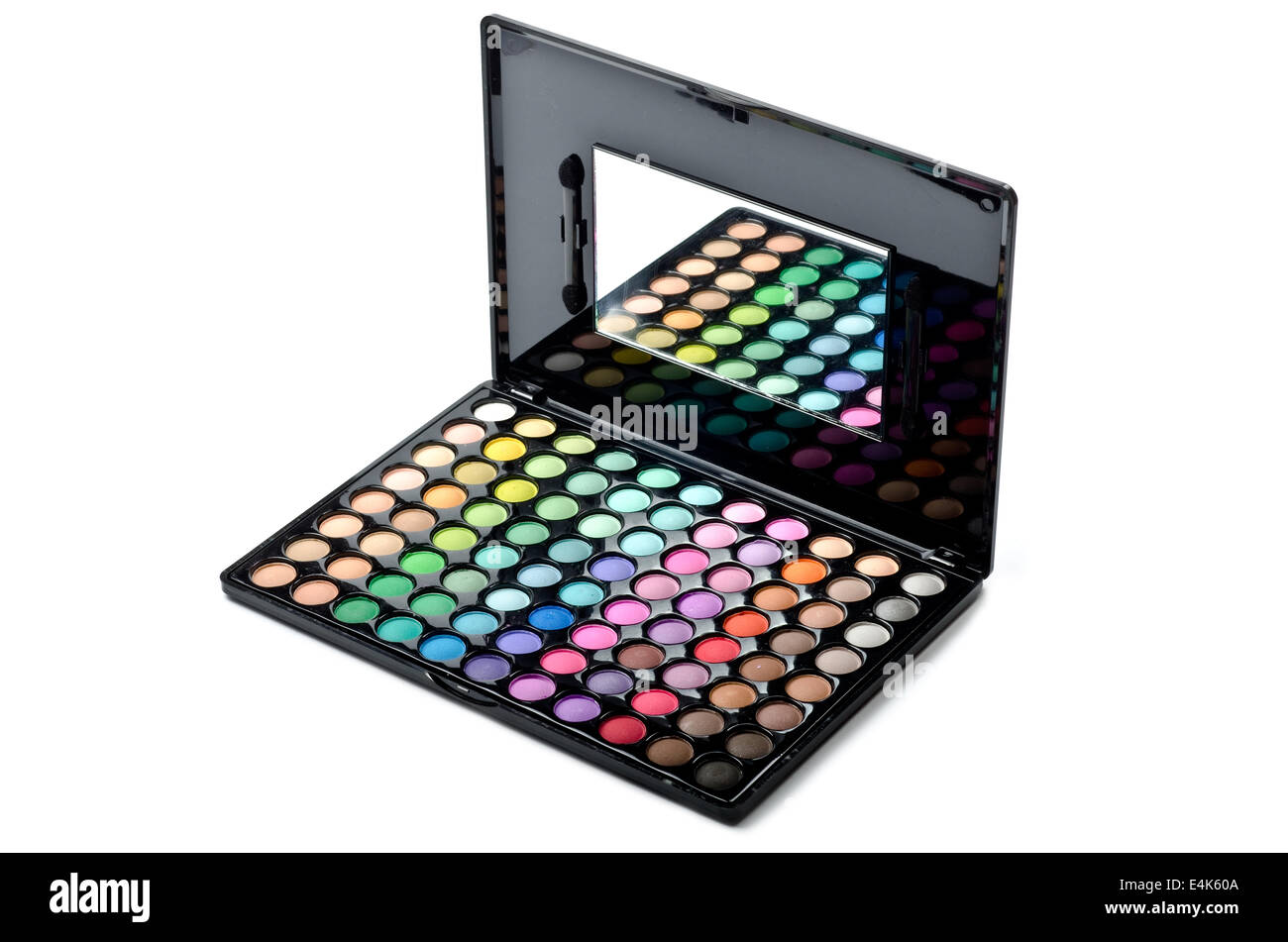 Lidschatten palette Stockfoto