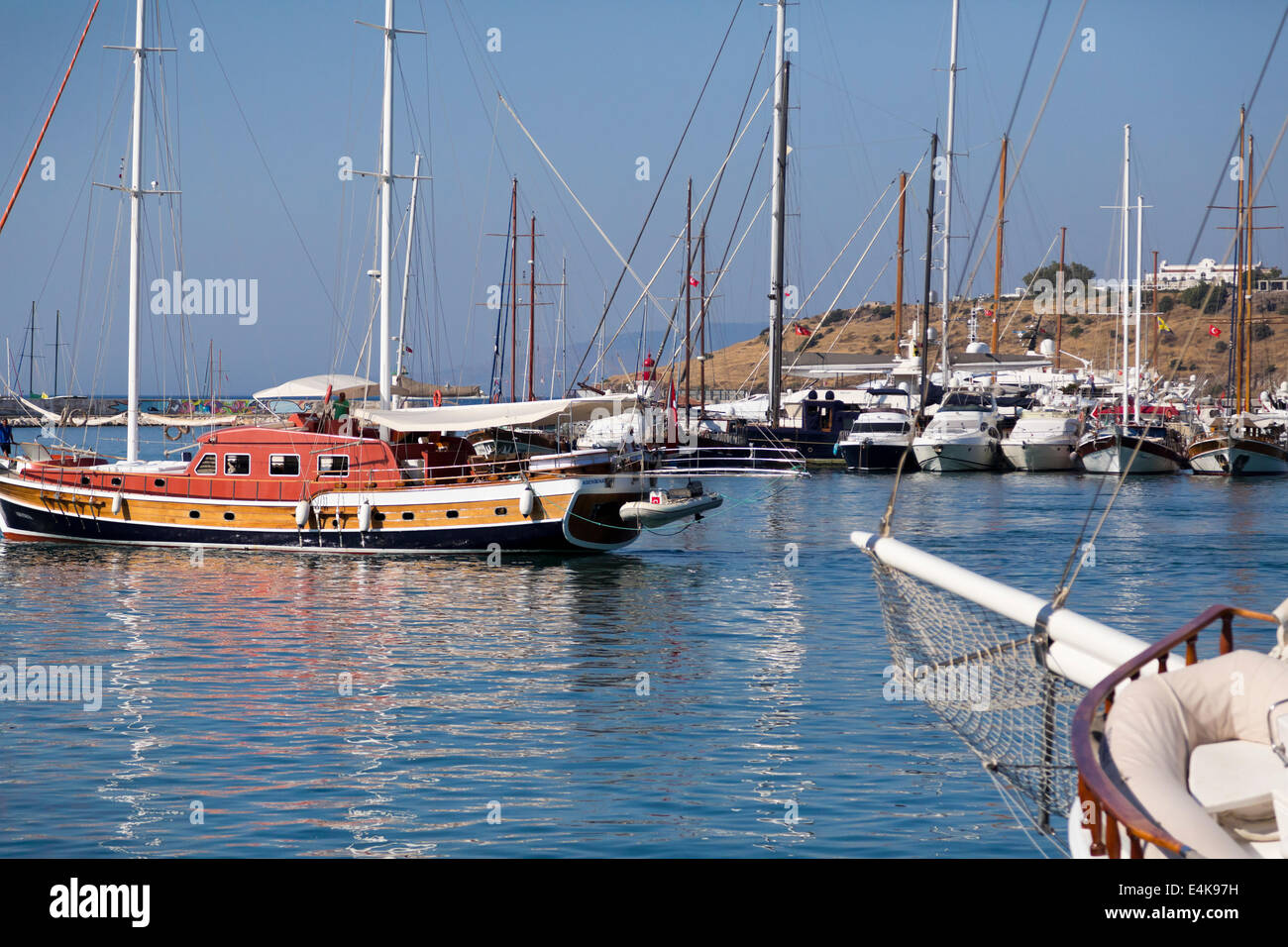 Stadt Bodrum, Türkei Stockfoto