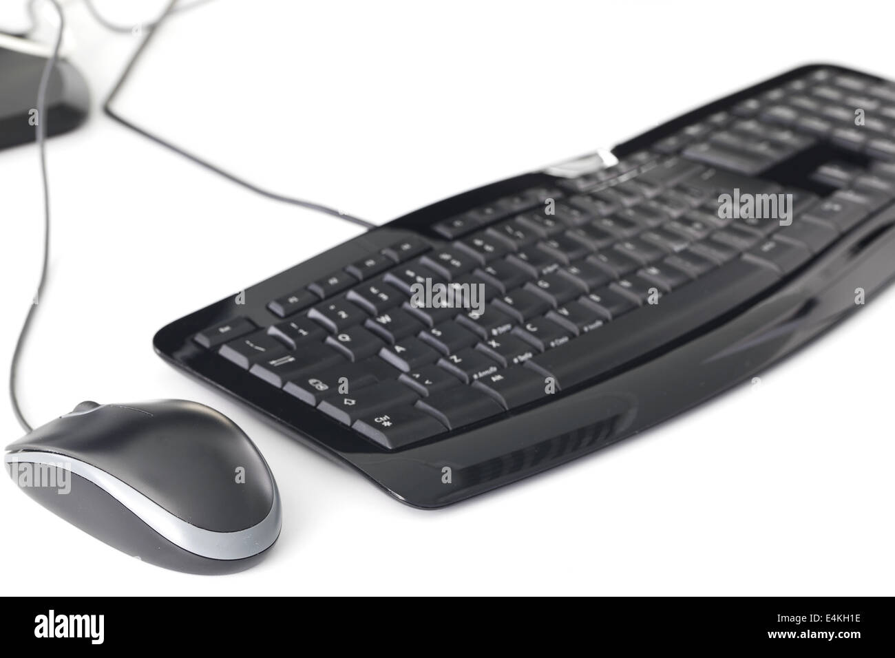 Isolierte Tastatur Stockfoto