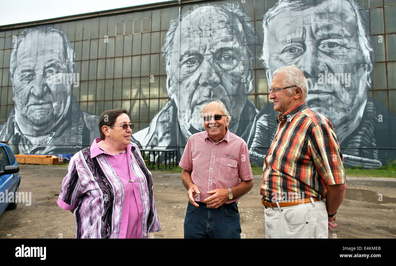 Maler Und Grafiker Stellt Sabine Moritz Frau Des Malers Gerhard