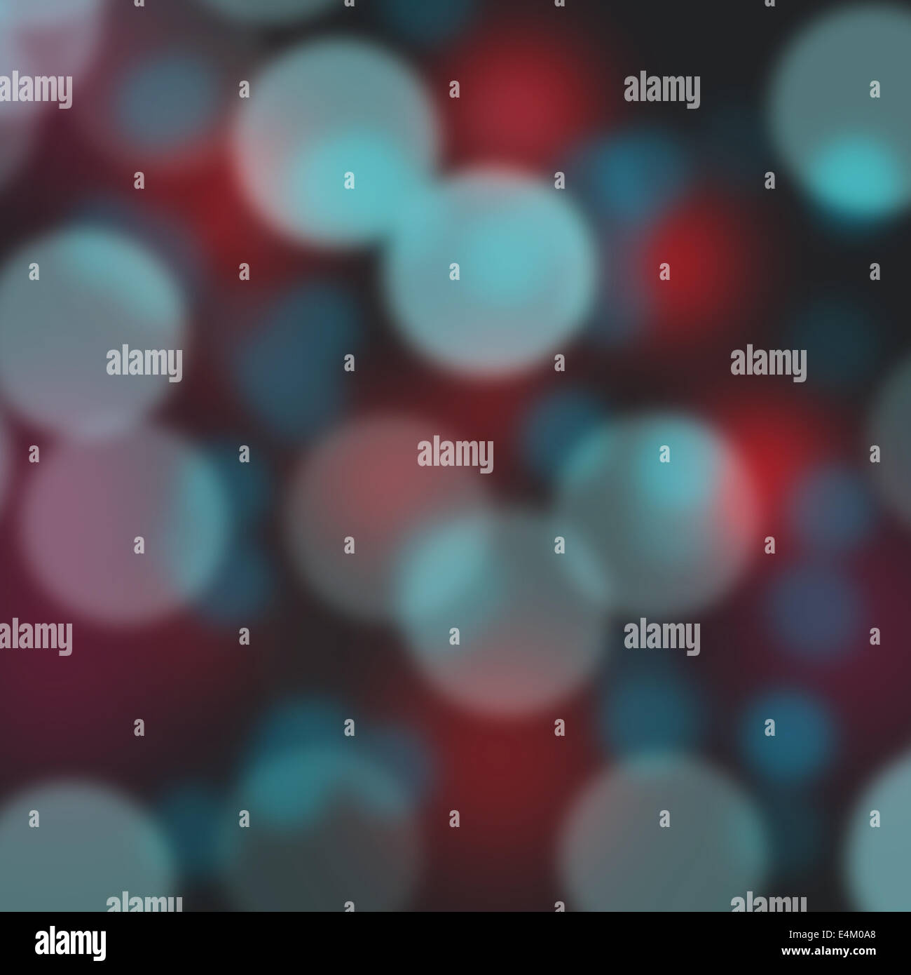 Blaue und rote Bokeh abstrakte hellen Hintergrund Stockfoto