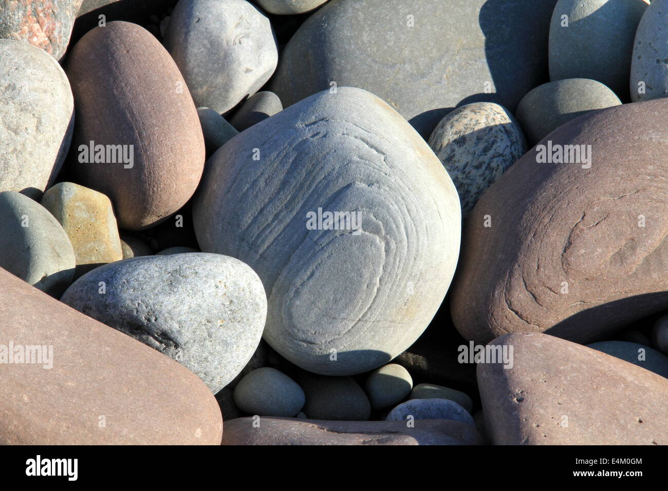 Strand-Felsen Stockfoto