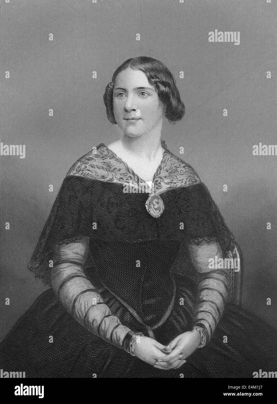 Jenny Lind, 1820-1887, schwedische Opernsängerin, Sopran, die schwedische Nachtigall, Stockfoto