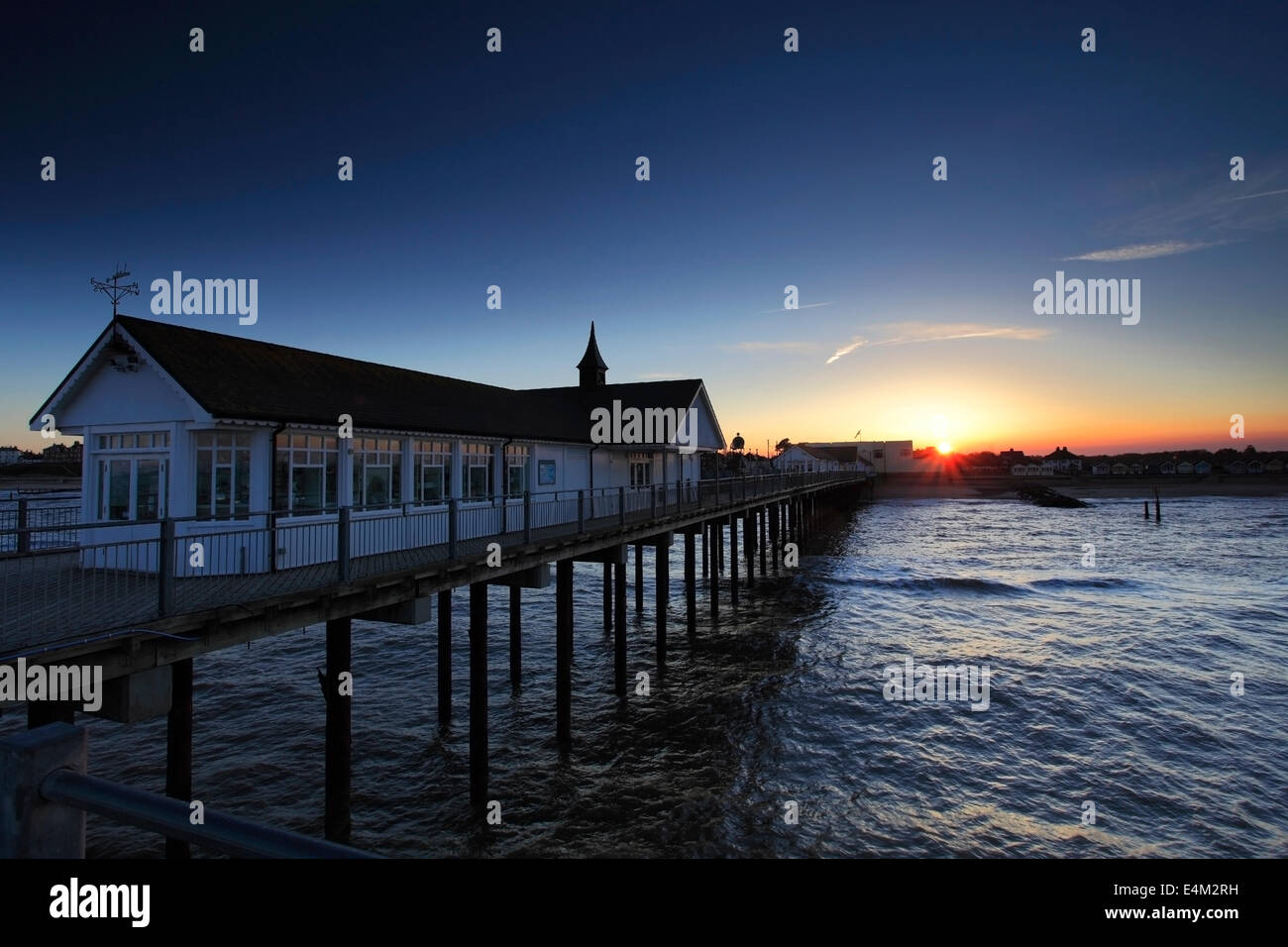 Southwold Pier, Stadt Southwold, Suffolk County, England, UK Stockfoto