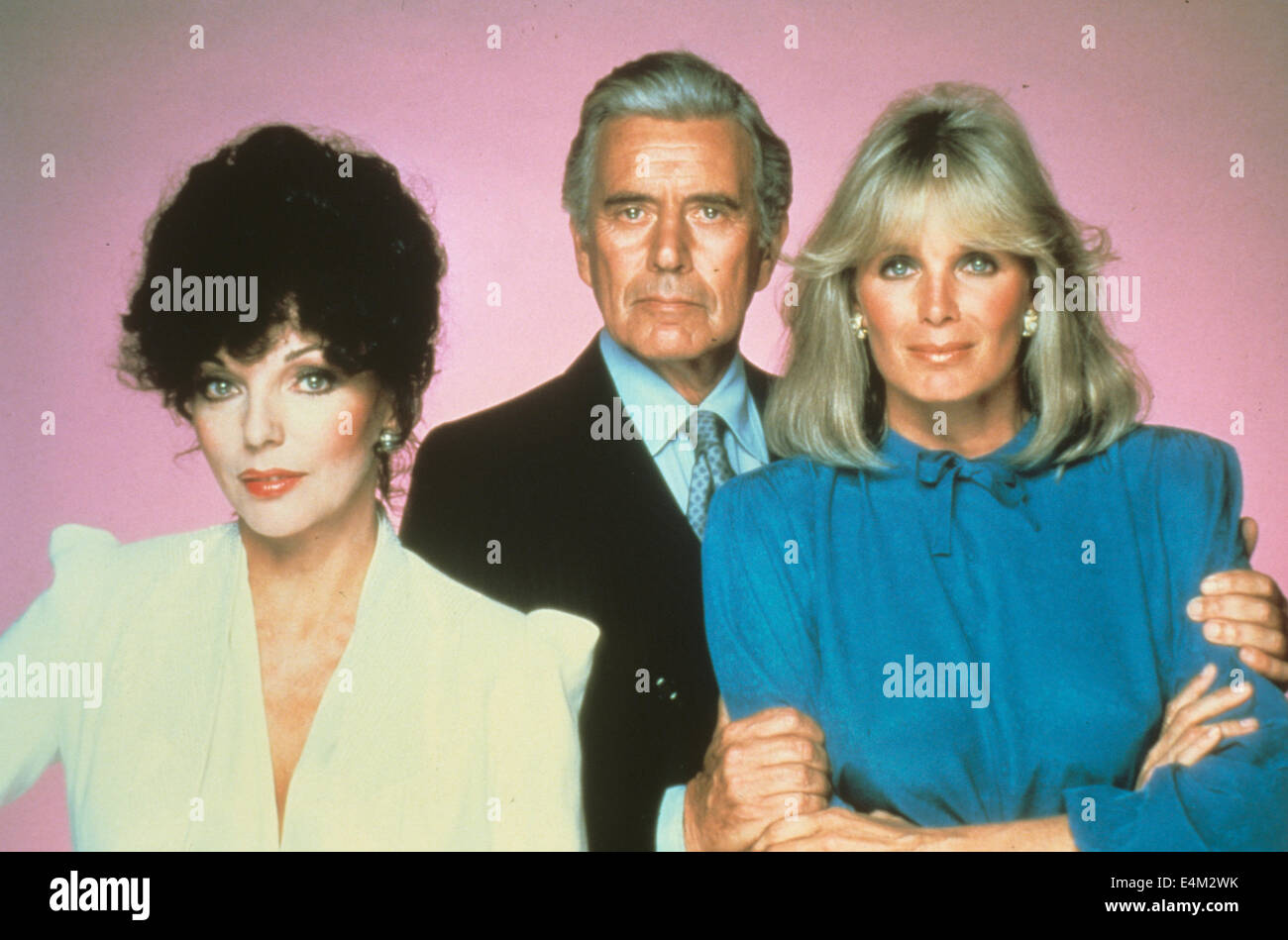 Dynastie Aaron Spelling US-Fernsehserie (1981-89) aus l: Joan Collins, John Forsyth, Linda Evans Stockfoto