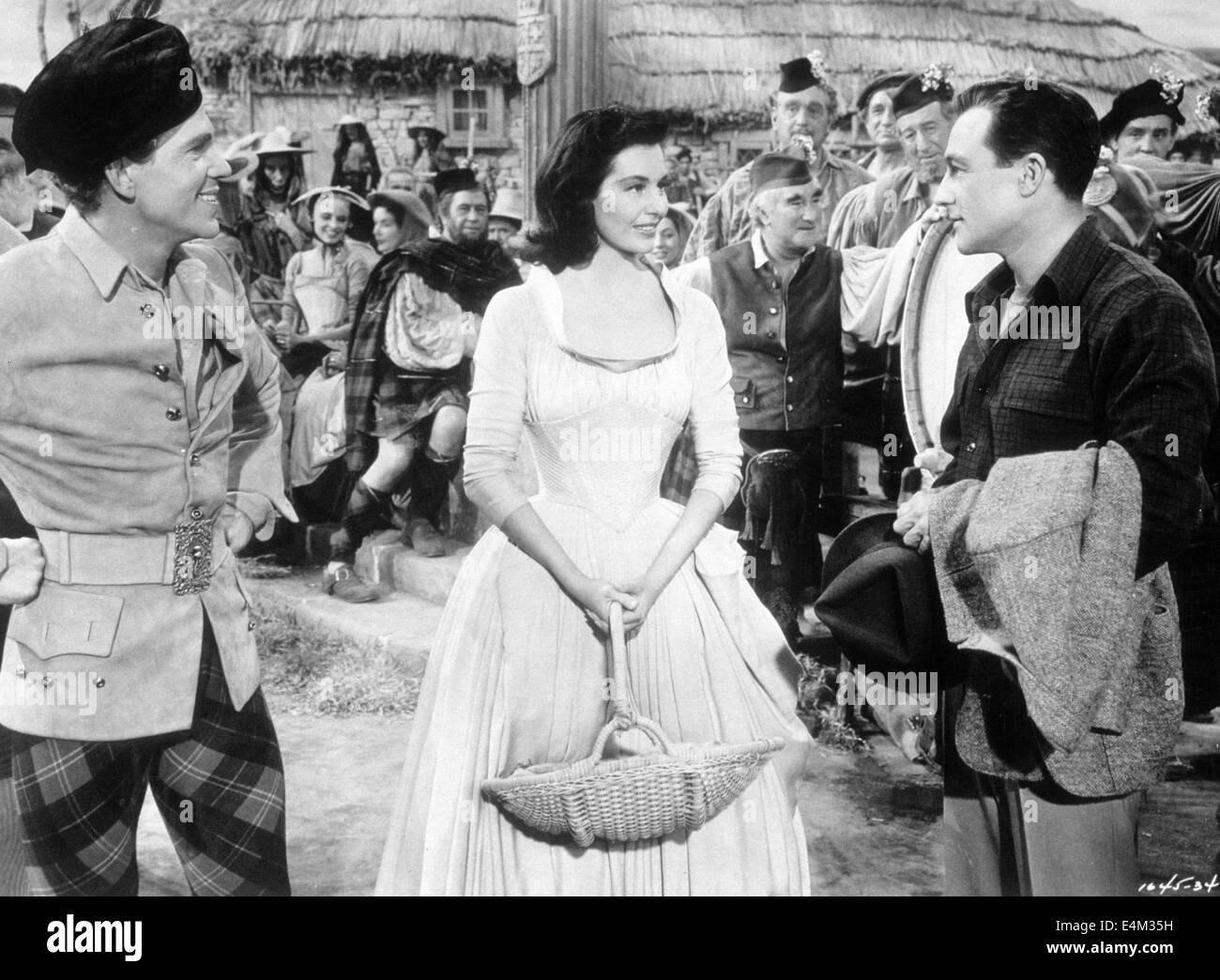 BRIGADOON 1954 MGM Film musikalisch von l: Van Johnson, Cyd Charisse und Gene Kelly Stockfoto