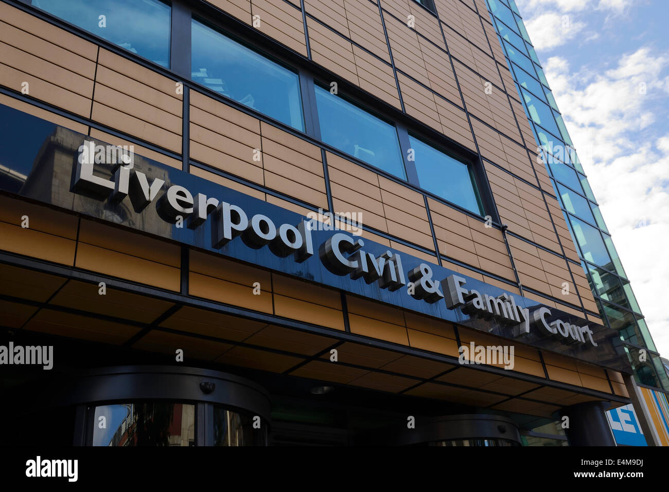 Liverpool Zivil- und Familiengericht Gebäude Stockfoto