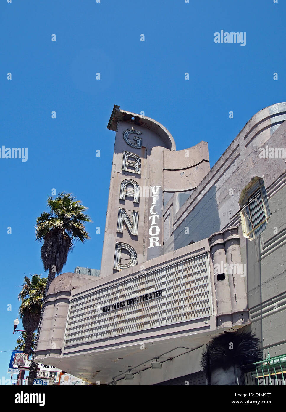 Das Grand Theater, Mission District, San Francisco Stockfoto
