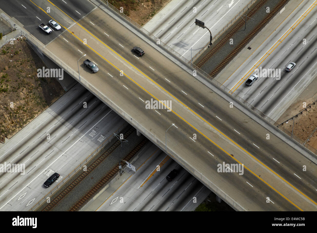Interstate 105 oder 105, aka Glenn Anderson Freeway und Jahrhundert