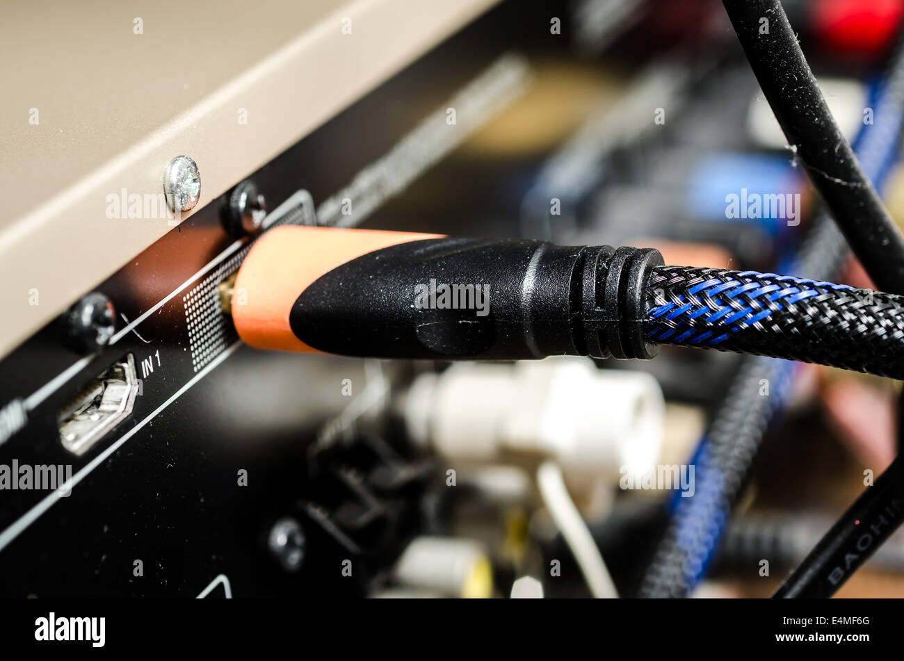HDMI-Kabel BSCW Stockfoto
