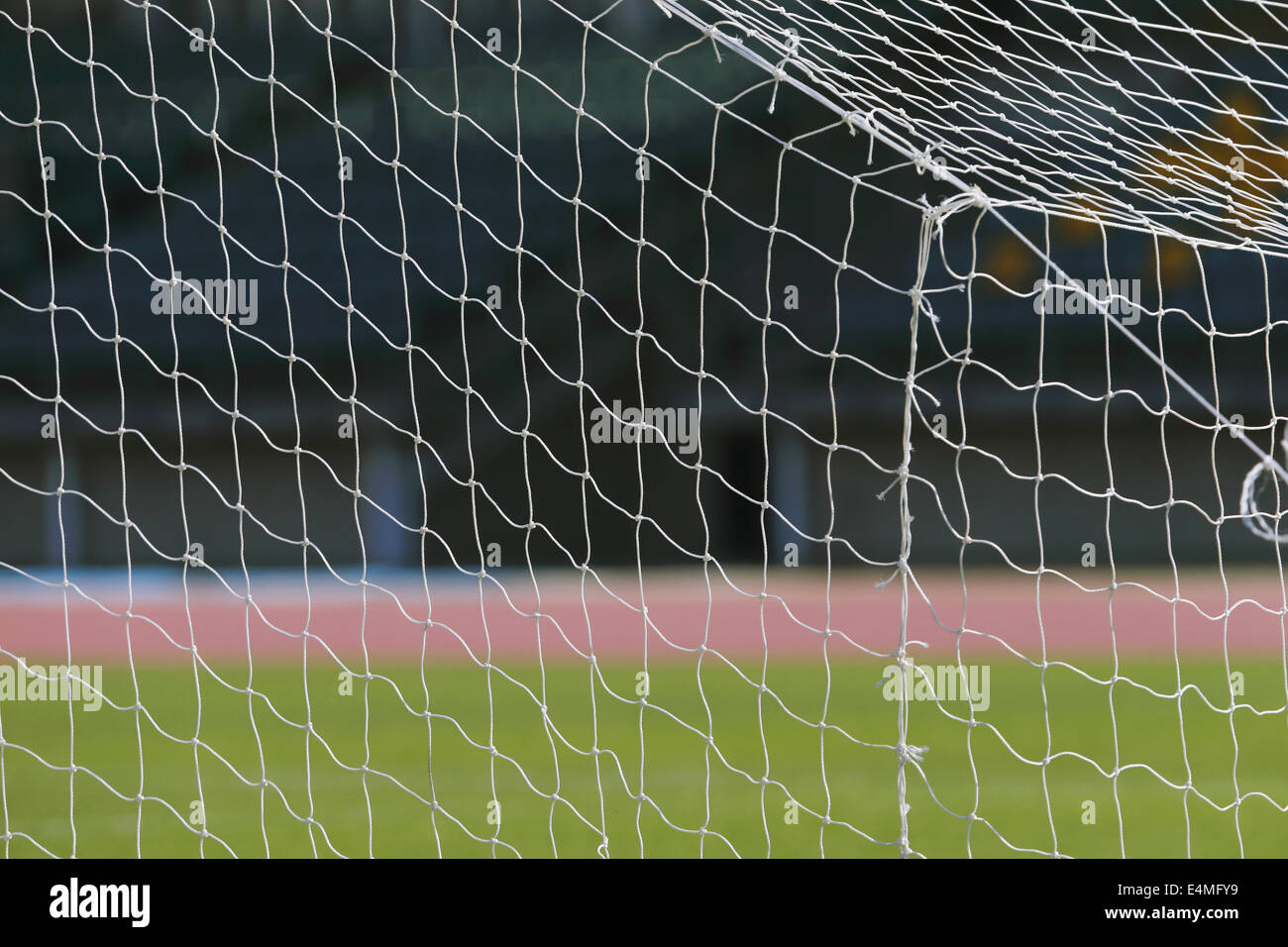 Fußball Netto Stockfoto